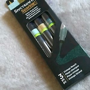 Spectrum Noir- Sparkle- Vintage Beach Brush Pens